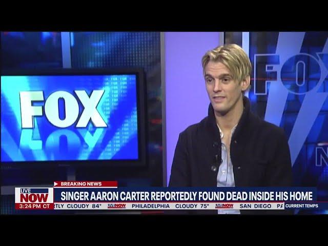 Aaron Carter reportedly found dead at California home