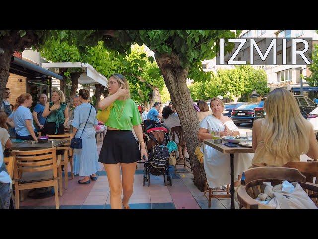 Explore Izmir's Alsancak: 4K Walk & Travel Guide (Summer 2024)