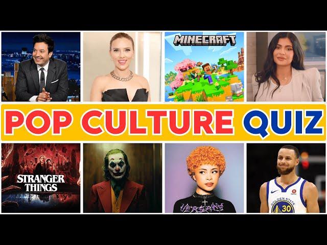 Can You Beat the Average Score on This Pop Culture Quiz?