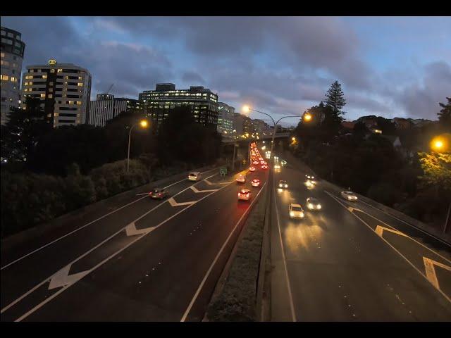 Traffic Updates HKW Presents: A Time Lapse of Wellington City During The Drive Home