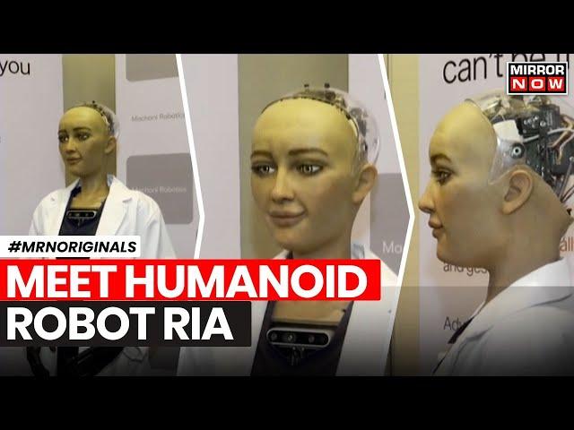 Humanoid Ria On The Possibility Of Replacing Doctors | AI | Sophia