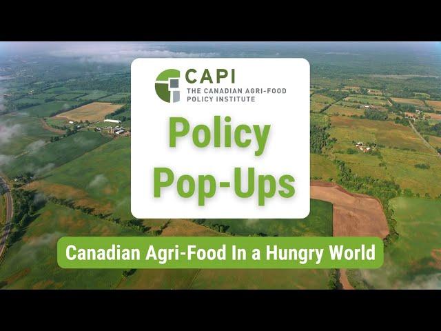 Canadian Agri-Food in a Hungry World