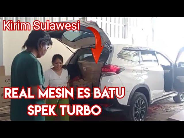 Mesin Es Batu Langsung di Jemput dari Sulawesi ke Serang-Banten