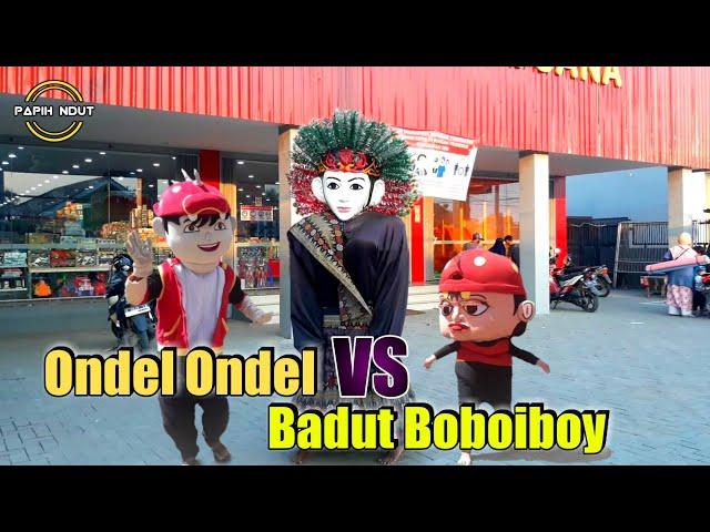 PAPIH NDUT KETEMU ONDEL ONDEL KARAWANG JOGET BARENG BADUT BOBOIBOY LUCU