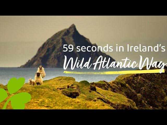 59 Seconds in Ireland's Wild Atlantic Way | Aer Lingus