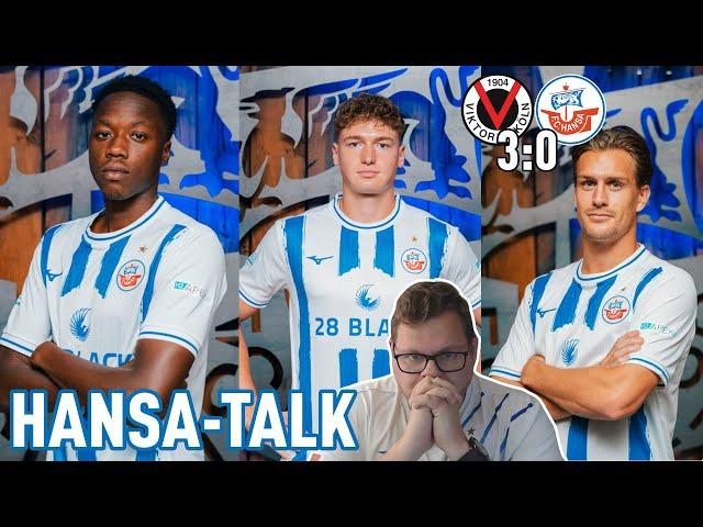 Mit dem RÜCKEN zur WAND - 3 NEUE HOFFNUNGSTRÄGER? | Viktoria Köln - Hansa Rostock 3:0 | HANSA-TALK