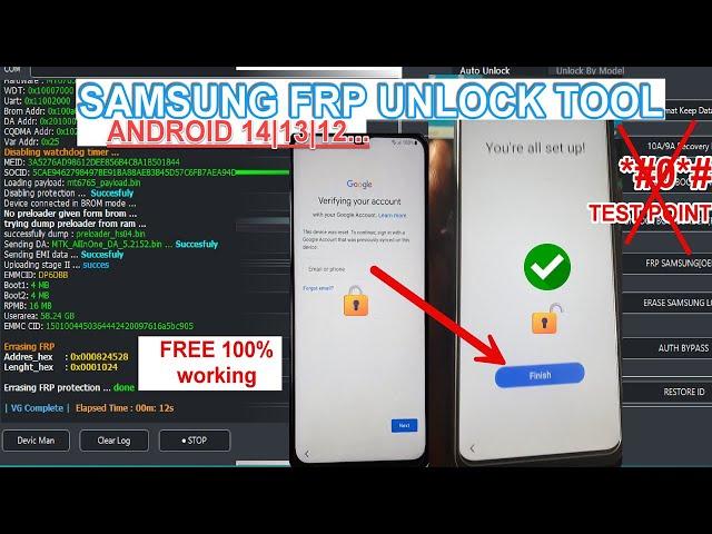 Samsung FRP bypass | FRP bypass tool 2024 |  ADB Enable Fail | Android 14 | 13 | 12 Security Bypass