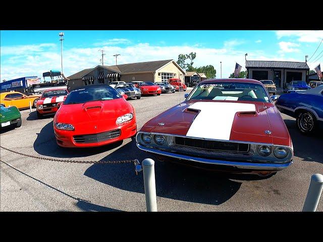 Maple Motors SNEAK PEEK 7/7/24 Lot Walk Classic Muscle Cars For Sale