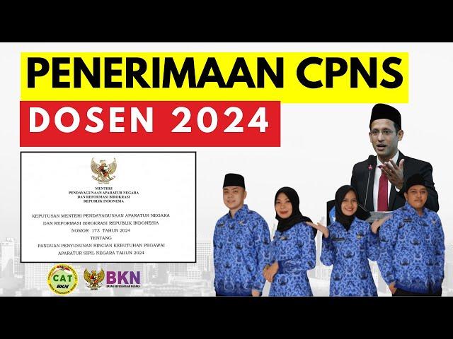 Formasi CPNS Dosen Tahun 2024 | CPNS Dosen