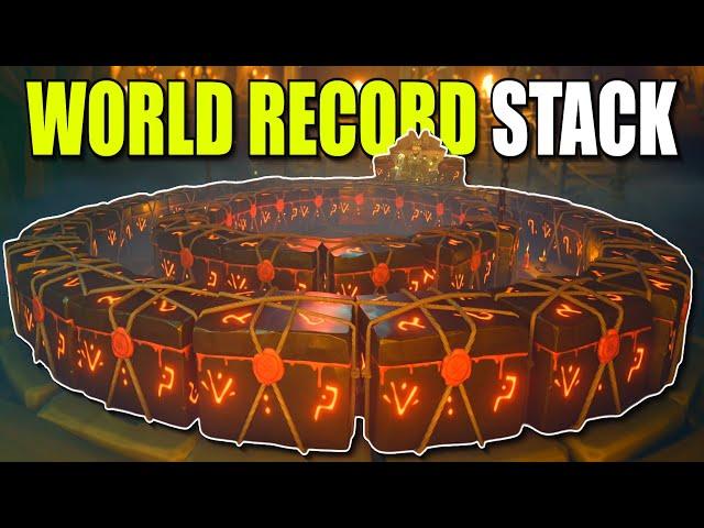 We Stacked The RAREST CHEST In Sea Of Thieves (WORLD RECORD)