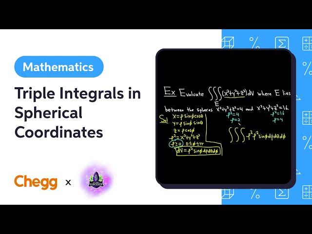 Triple Integrals in Spherical Coordinates Ft. The Math Sorcerer