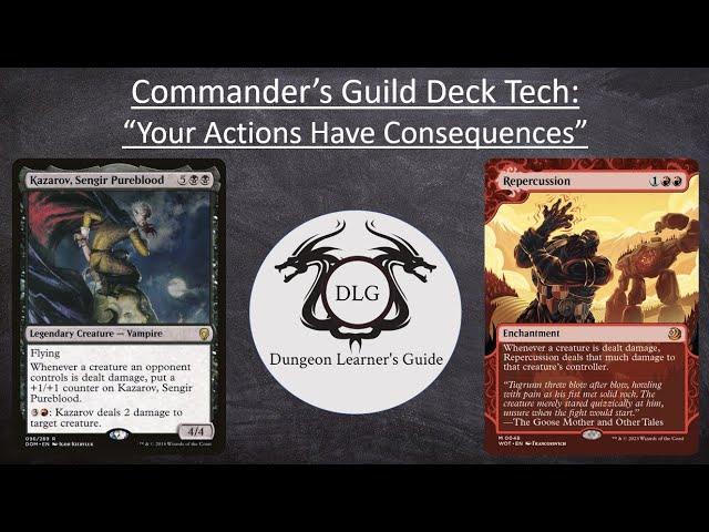 Kazarov, Sengir Pureblood (Repercussion: Commander's Guild Deck Tech/Gameplay