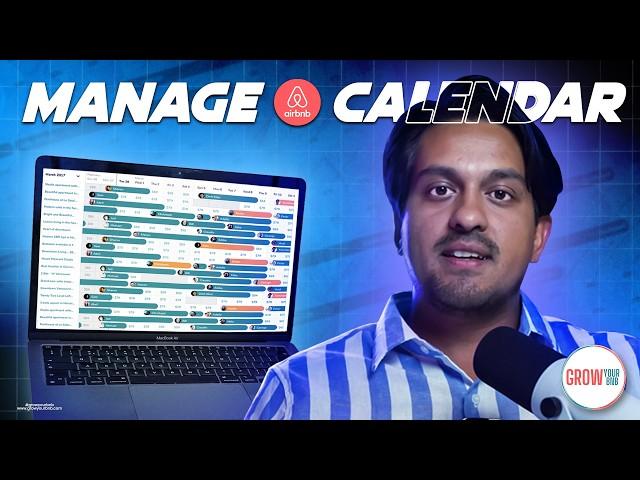 HOW TO Manage Airbnb Calendar | Airbnb Hosting For Beginners 2024 | Piers BK