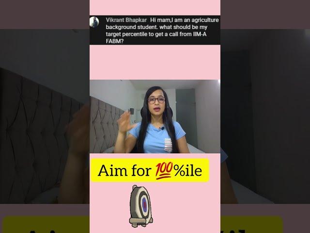 What CAT percentile is best for me ? | Chhavi Gupta #shorts