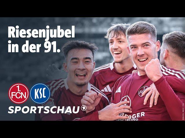 1. FC Nürnberg - Karlsruher SC Highlights 2. Bundesliga, 18. Spieltag | Sportschau Fußball