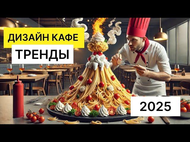 ДИЗАЙН КАФЕ 2025 ! Тренды в кафе 2025 ! Тренды общепита 2025