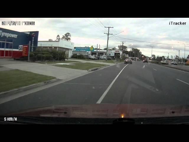 Bogans get angry after causing car accident