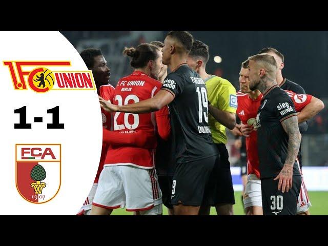 Union Berlin VS FC Augsburg 1-1 Highlights | Bundesliga 2023/2024