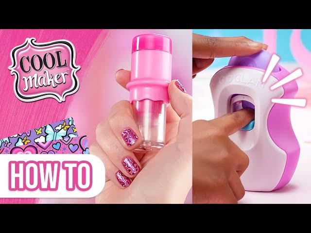 How to Get an Easy Manicure with Go Glam Nail Studio | Cool Maker | Toys for Kids
