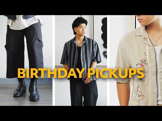 BIRTHDAY PICKUPS | (Acronym Cargo Pants, Abercrombie, Boots, & more)