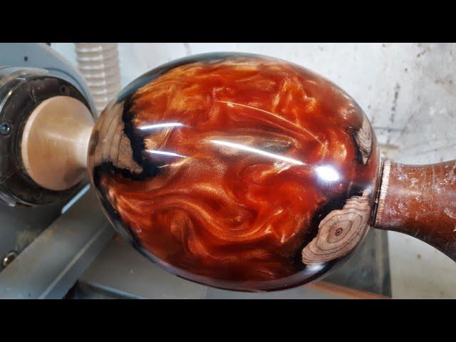 Woodturning - The Phoenix Egg