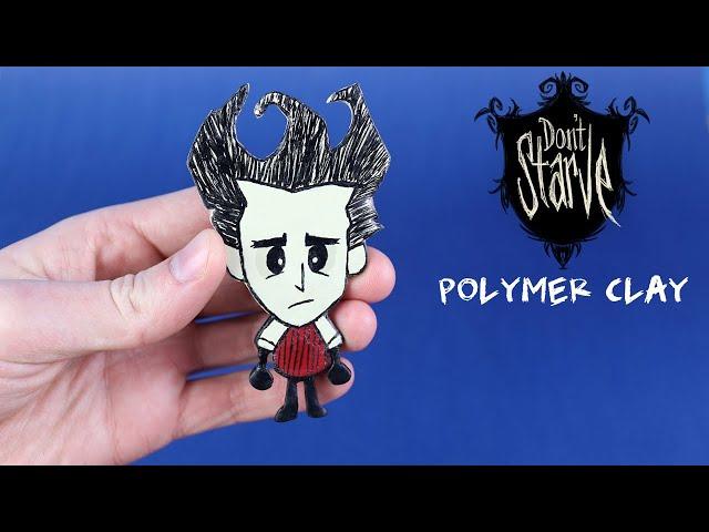 Wilson (Don't Starve) - Polymer Clay Magnet Tutorial