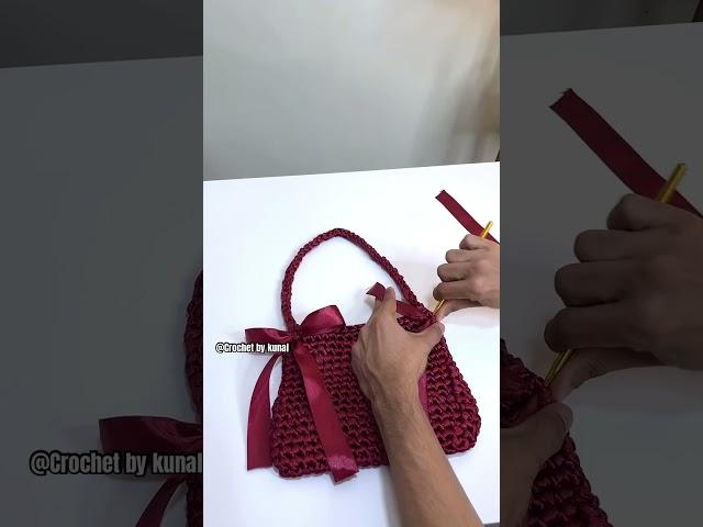 Crocheting with Ribbon 