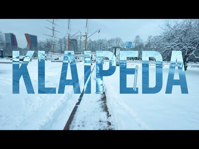 Klaipėda, Lithuania (Lietuva) - Winter City Walk