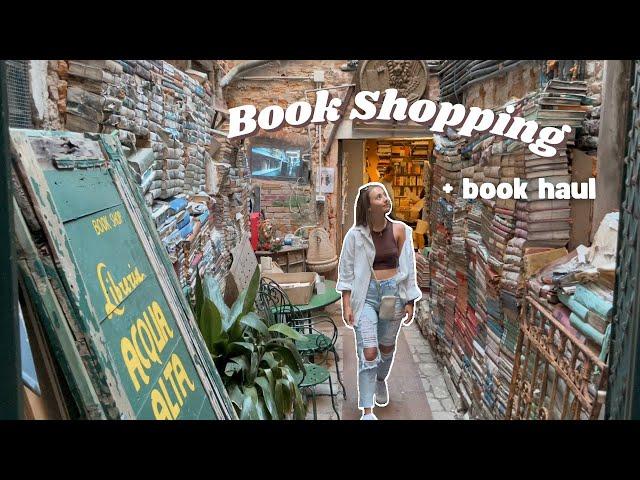 Come book shopping with me | Book Haul | Buchhandlungen in Mailand, Venedig & Verona