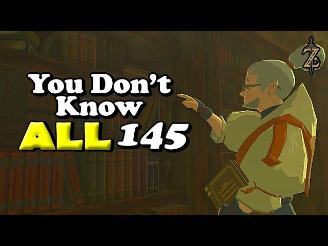 145 Tips & Tricks I Wish I Knew  for Zelda Breath of The Wild | BotW