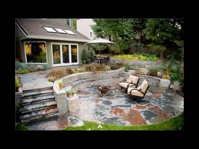 Stone patio ideas