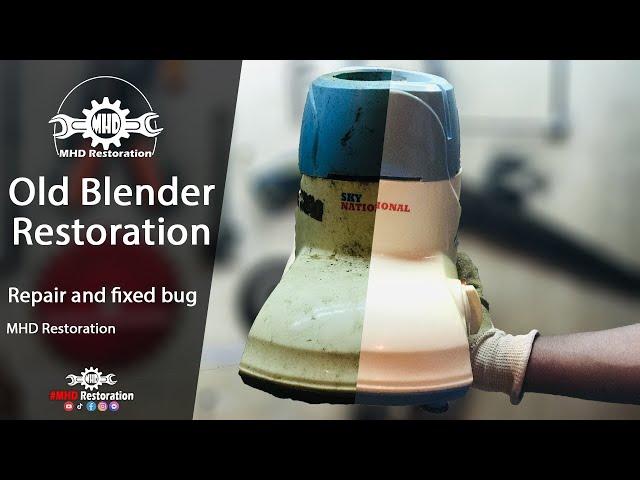 Old Blender Restoration and Repair rust not working | MHD Restoration