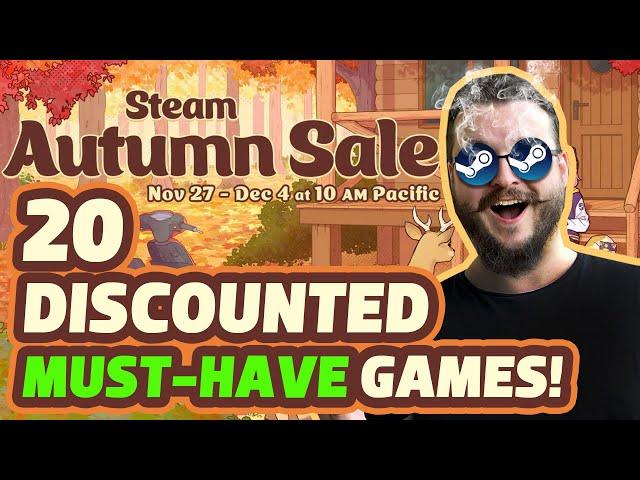 Steam AUTUMN SALE 2024! 20 Discounted MUST-HAVE Games!