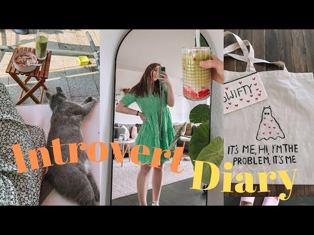 Leben in den 20ern - Zeit alleine verbringen, Kreative Hobbys Vlog | Introvert Diaries Amynatalie