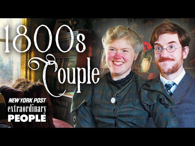 Victorian Era Couple Live Like It's The 19th Century | Extraordinary People | New York Post