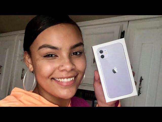 iPHONE 11 UNBOXING! PURPLE!