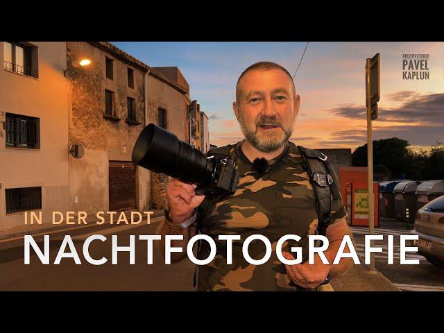 Nachtfotografie in der Stadt