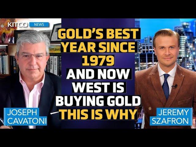 Gold's Biggest Year Since 1979: Why the West Is Now Buying Too & What’s Next | Joseph Cavatoni