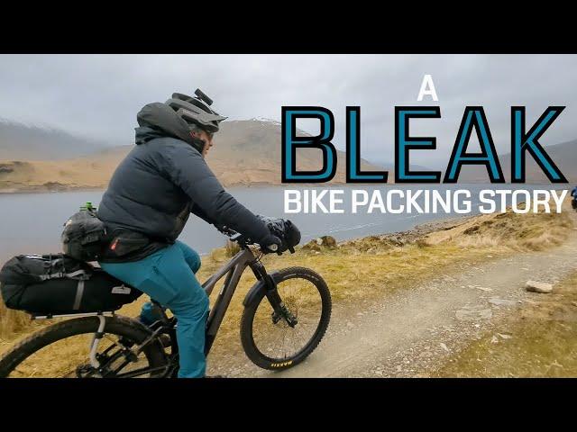 #325 A BLEAK Bike Packing Story | Wild Camping In The Vaude Lizard GUL 1P