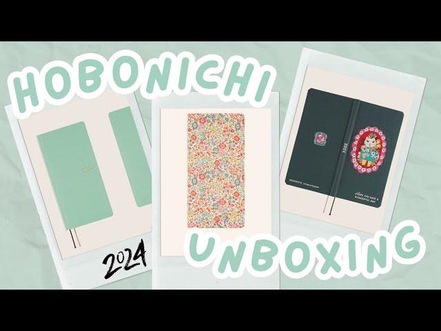 2024 Hobonichi Planner Haul | Techo Weeks, Covers, and Accessories