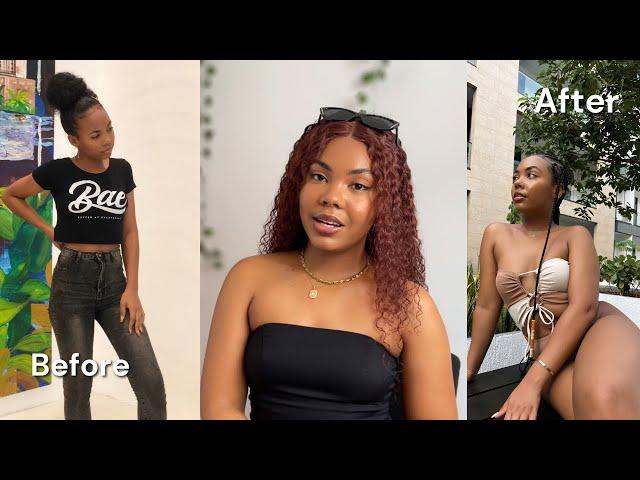 How I Gained Weight Naturally. | My weight gain Journey. (Ali Grace Hair)