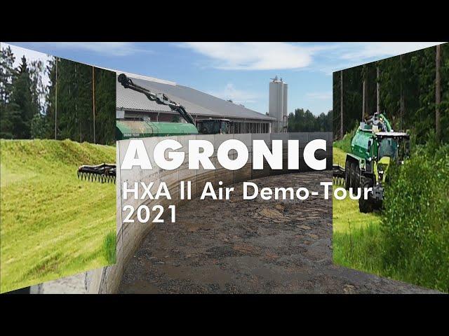 Agronic HXA ll Demo Tour 2021