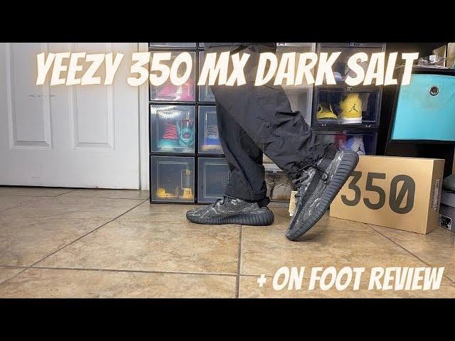 Adidas Yeezy 350 V2 MX Dark Salt Review + On Foot Review & Sizing Tips