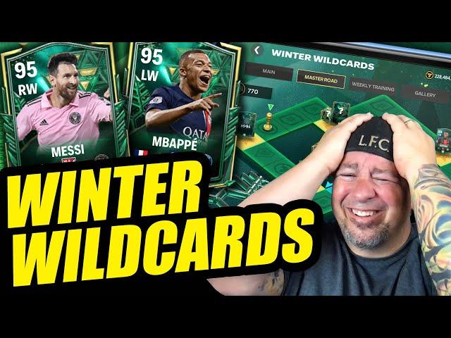 SO MANY PLAYERS! COINS! GEMS! - too many - WINTER WILDCARDS FC Mobile Event Guide