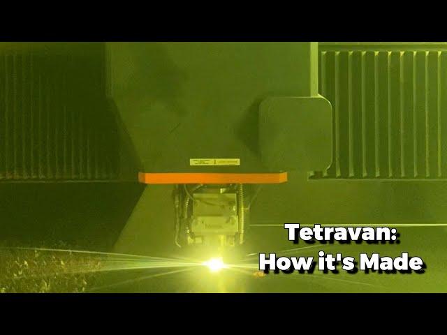Tetravan Folding Shower: How It's Made