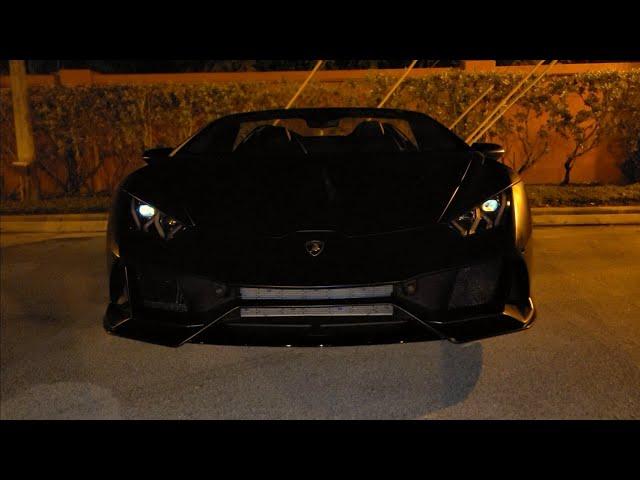 Underground Racing Twin Turbo Lamborghini Huracan Evo MS109 vs Mitsubishi Evo 8 Xona 68mm Turbo E85