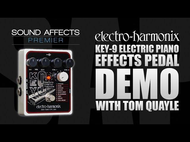 Electro Harmonix Key9 Electric Piano Machine Effects Pedal Demo