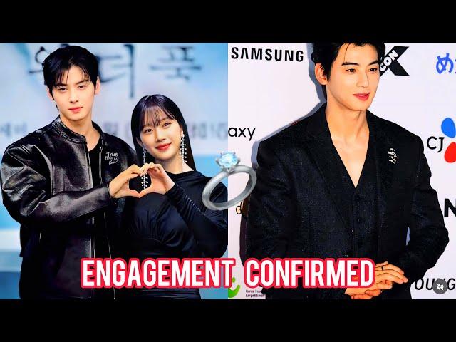 Cha Eun Woo And Moon Ga Young Are Officially Engaged// Agency Has Taken The Next Step
