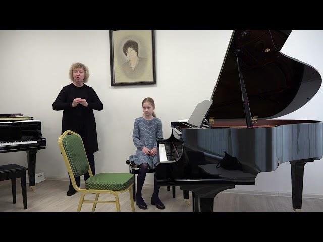 20.03.21 Mira Marchenko master classes: Agata Pushkareva, Radchenko Children's Music & Choral School