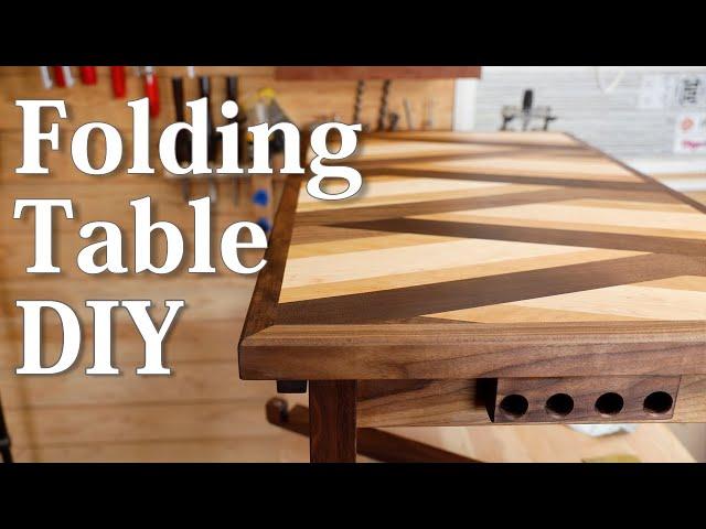 How to Make a Folding Table for camping